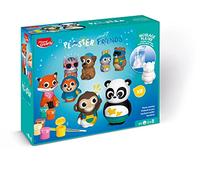 Maped – Coffret Plaster Friends Maxi – Kit moulage plâtre 8 figurines animaux, facile, dès 5 ans