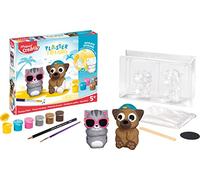 Maped Creativ - Plaster Friends Summer - Kit Complet de Création de 2 Figurines en Plâtre - Facile à Réaliser - Activité Manuelle et Artistique Dès 5 Ans