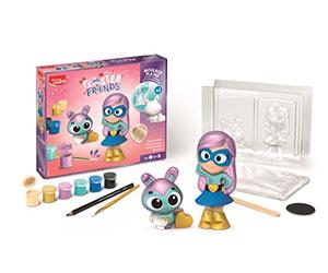 Maped Creativ - Plaster Friends Super Héroine - Kit Complet de Création de 2 Figurines en Plâtre - Facile à Réaliser - Activité Manuelle et Artistique Dès 5 Ans, Multicouleurs