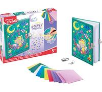 Maped CREATIV - Secret'Mosaics Journal Secret - Activité Mosaïques Intuitive avec Planches de Mosaïques Colorées et Adhésives - Personnalise ton Journal Intime - Dès 5 Ans