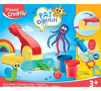 Maped Creativ Set de pâte à modeler ludique avec presse à modeler & accessoires 16 pièces