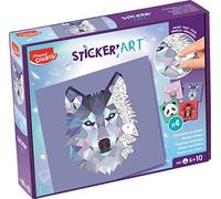 MAPED Creativ - Sticker'Art - Activité de Gommettes au Numéro, + de 400 Gommettes pour Créer des Images d'animaux en Origami - Activité Créative, Réflexion et Concentration - Dès 6 Ans