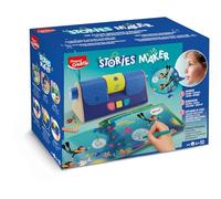 Maped CREATIV - Stories Maker - Créateur d'Histoires, Dessiner, Inventer et Enregistrer des Histoires - Avec Déformateur de Voix et + de 200 Stickers - Activité Créative, Dès 6 Ans