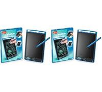 Maped Creativ - Tablette Magique LCD + Stylet - Ardoise Tablette de Dessins Effaçable - Loisirs créatifs et Cadeau pour Enfants dès 4 ans, Noir, Unique (Lot de 2)