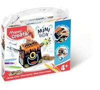 Maped Creativ – Kit loisirs créatifs – Tirelire coloriage velours et construction – enfants