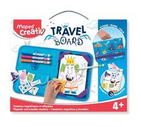 MAPED Creativ - Valisette Ardoise Dessin Magnétique - Loisirs Créatifs enfants - Chevaliers/Princesses