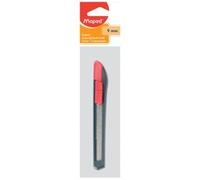 Maped - Cutter rétractable - 9 mm Rouge G