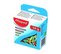 Maped Élastiques de couleurs assorties – 50 g