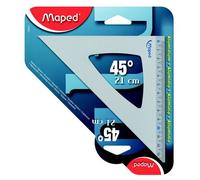 Maped Equerre 45° 21 Cm Aluminium Architecture 3154141204210 Architecte Geometrie Scolaire Etude Math Ecole Calcul Pro Comasound Kartel Csk Online