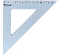Maped Equerre Cristal 60 Degr¿S, Longueur C¿T¿ De L'angle