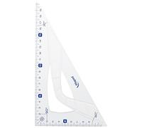 Maped 242621 triangle Triangle 60° Plastique Bleu, Translucide