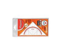 Maped Équerre-rapporteur Geo-Flex hypothénuse 16 cm 4 fonctions 028600 G