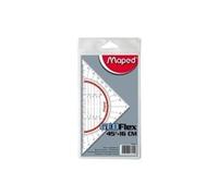 Maped equerre rapporteur geo-flex hypothénuse 16 cm 4 fonctions 028600