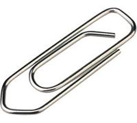 Maped - ET32001104 - Lot de trombones - 100 Pièces - Argent - 2.07 x 1 cm