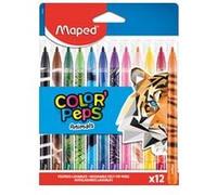 Maped Feutre COLOR'PEPS Animals, étui carton de 12 G