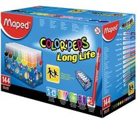 Maped Feutre Colorpeps Paquet 144x 1 Unité(S)
