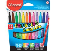 Maped Feutre de coloriage COLOR'PEPS étui carton 12 pièces