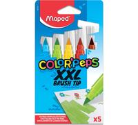 Maped Feutres Jumbo Xxl Brush Colorpeps X5 Boite Carton