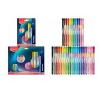 Maped Stylos Night Fall pointe polyester Ø 0,8 mm lot de 12 multicolore