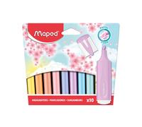 MAPED Feutre pastel 10 couleurs assorties