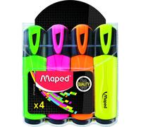Maped Fluo'Peps Marker 4 pièce(s) Ciseaux Couleurs mixtes