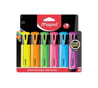 Maped Fluo'Peps Surligneurs Classiques - 6 Couleurs