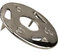 Maped - Fournitures, accessoires - 50 Punaises 3 pointes Maped acier nickelé Diamètre 12 mm
