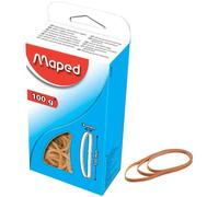Maped - Fournitures, accessoires - Bracelets Caoutchouc Larges Maped - Elastiques 120 mm x 10 mm, Boîte de 100 g