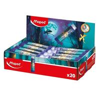 Maped - Gomme Blanche Tube Protégée Dragon - Rétractable - 20 PCS