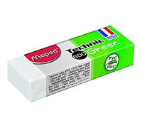 MAPED Gomme en plastique Technic 600 Green, blanc