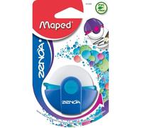 MAPED - Gomme ZENOA, avec étui rotatif, coloris UNIQUE BLEU, blister