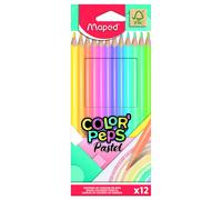 Maped Helix Color'Peps Couleur Pastel Crayons 12 IN Pack De Enfants Coloré Art