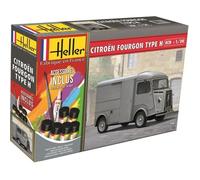 Heller Maquette Citroën Fourgon HY 56768 - Échelle 1/24 - Gris