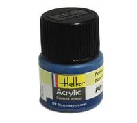 Heller Peinture acrylique 89 – Bleu moyen mat
