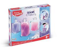 Maped – Coffret Kami Candles – Créer 3 bougies origami pastel – Fabriqué en France – Dès 8 ans