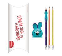 Maped - Kit d'Apprentissage à l'Ecriture - Taille-crayon Croc Croc