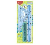 Maped Kit de traçage géométrique incassable et flexible – 4 pièces