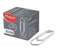 Maped Lot de 1 trombones galvanisés 32 mm