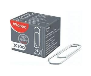 Maped Lot de 1 trombones galvanisés 32 mm