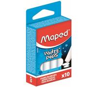 Maped Craie Pour Tableau White'peps, Rond, Blanc,