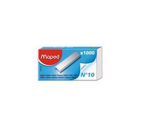 MAPED Lot de 12 Boites de 1000 agrafes No10, zingués