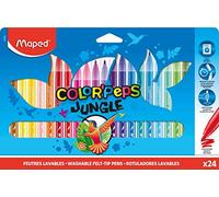 Maped Lot de 24 feutres 24 couleurs