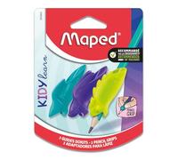 Maped - Lot de 3 Guides Doigts Amovibles Kidy Learn - Requin, Lapin, Caméléon