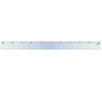 MAPED Lot de 3 Règles plate Essentials Plastique 50 cm Transparente