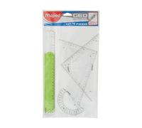 Maped Lot De 4 Règles Assorties + 1 Règle De 20 Cm