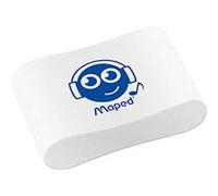 Maped m112911 - Gomme Essentials, Soft Design, sans PVC, mini, Smiley de motifs, 1 pièce