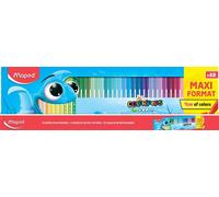 MAPED M845727 Feutre Color'Peps Ocean - étui carton de 48 pièces