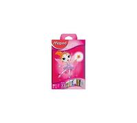 Maped – Trousse garnie 1 étage Fairy, 31 pièces fournitures scolaires