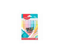 Maped – Feutres de coloriage Color'Peps – Couleurs pastel – Lot de 10