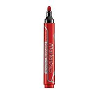 Maped Marqueur PERMANENT JUMBO pointe ronde couleur rouge boite de 12 unités. MAPED